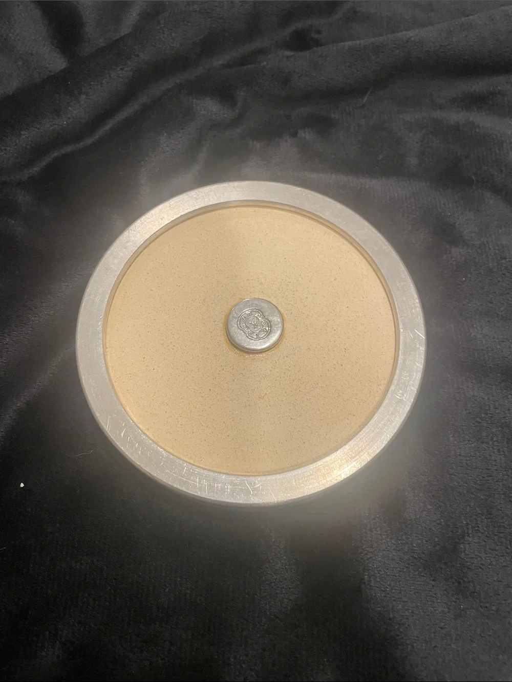 Silver Played Wine Coaster
